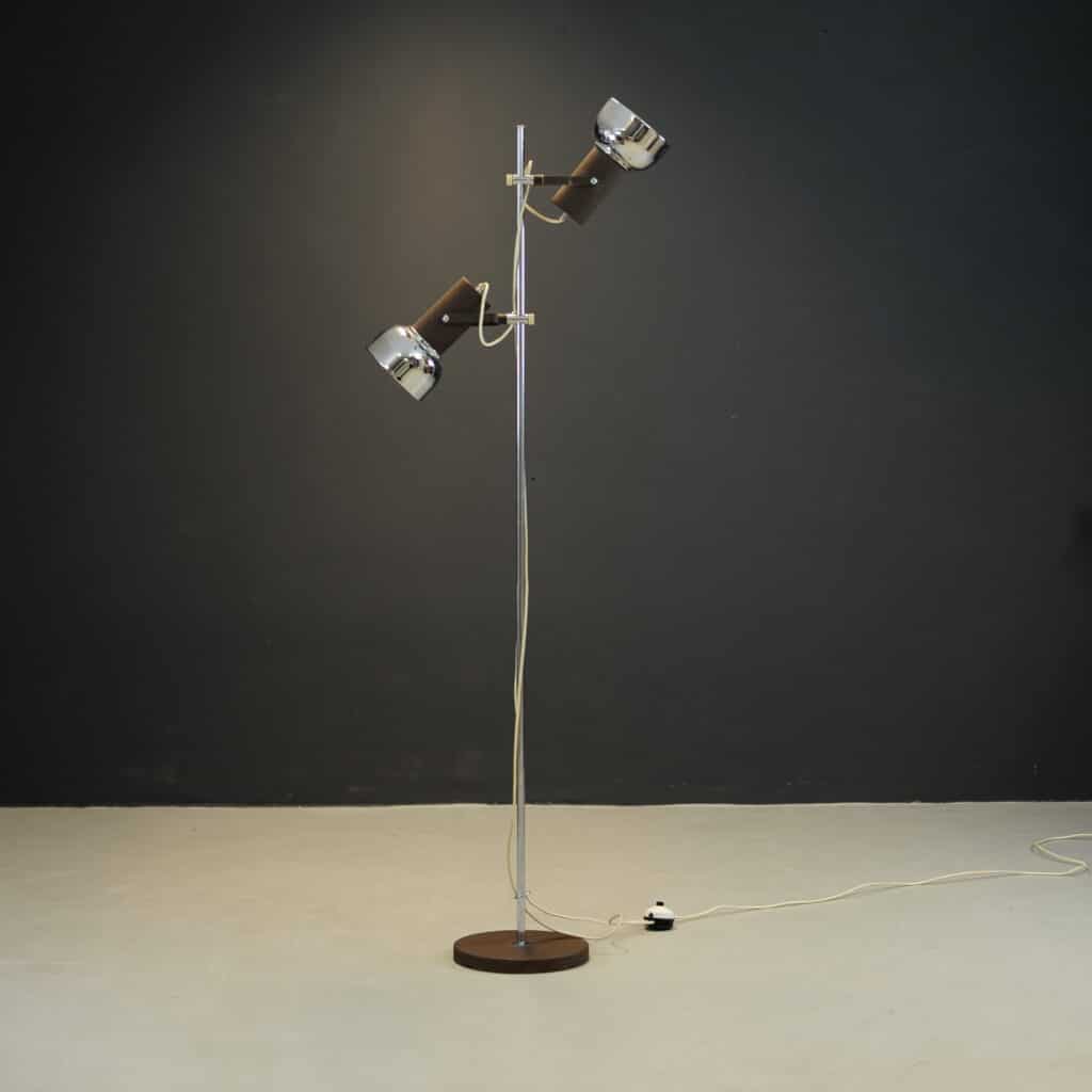 Vintage 1960's adjustable floorlamp. - 66 Elements
